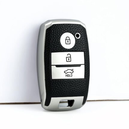 car key cover for Kia Seltos Sonet 3 Button Smart Key Flymaster Shop