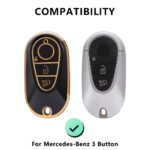 Car Key Cover for Mercedes Benz S-Class G-Class E-Class 2022 Onwards Flymaster Shop