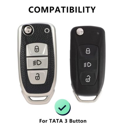 car key cover for Tata Nexon Harrier Altroz Punch Safari Tigor Tiago Zest Bolt Flymaster Shop