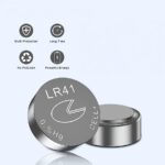 High-Quality LR41 AG3 SR41 1.5V Alkaline Button Coin Cell Battery Flymaster Shop