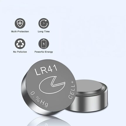 High-Quality LR41 AG3 SR41 1.5V Alkaline Button Coin Cell Battery Flymaster Shop